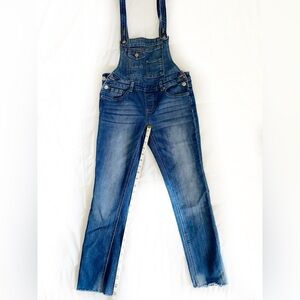 Almost Famous Overalls Bibs sz 3 Denim